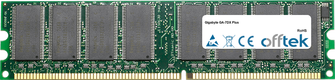 GA-7DX+ 1GB Module - 184 Pin 2.5v DDR266 Non-ECC Dimm