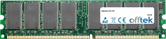 GA-7VA 1GB Module - 184 Pin 2.5v DDR266 Non-ECC Dimm
