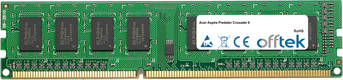Aspire Predator Crusader II 4GB Module - 240 Pin 1.35v DDR3 PC3-12800 Non-ECC Dimm