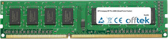 HP Pro 4000 (Small Form Factor) 4GB Module - 240 Pin 1.5v DDR3 PC3-10664 Non-ECC Dimm
