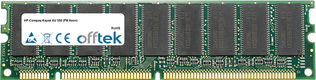 Kayak XU 550 (PIII Xeon) 256MB Module - 168 Pin 3.3v PC100 ECC SDRAM Dimm