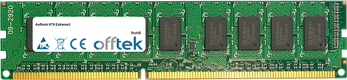 X79 Extreme3 8GB Module - 240 Pin 1.5v DDR3 PC3-10600 ECC Dimm (Dual Rank)
