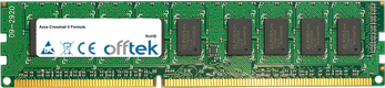 Crosshair V Formula 4GB Module - 240 Pin 1.5v DDR3 PC3-10664 ECC Dimm (Dual Rank)