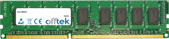 M5A87 4GB Module - 240 Pin 1.5v DDR3 PC3-10664 ECC Dimm (Dual Rank)