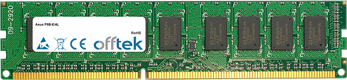 P8B-E/4L 8GB Module - 240 Pin 1.5v DDR3 PC3-10600 ECC Dimm (Dual Rank)