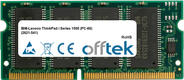 ThinkPad i Series 1500 (PC-66) (2621-541) 128MB Module - 144 Pin 3.3v PC66 SDRAM SoDimm
