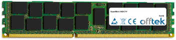 H8DCT-F 16GB Module - 240 Pin 1.5v DDR3 PC3-8500 ECC Registered Dimm (Quad Rank)
