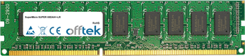 SUPER X8DAH+-LR 4GB Module - 240 Pin 1.5v DDR3 PC3-10664 ECC Dimm (Dual Rank)