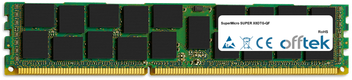 SUPER X8DTG-QF 32GB Module - 240 Pin 1.5v DDR3 PC3-10600 ECC Registered Dimm (Quad Rank)