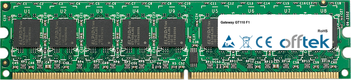  1GB Module - 240 Pin 1.8v DDR2 PC2-6400 ECC Dimm (Single Rank)