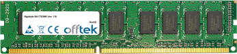 GA-7TESM1 (rev. 1.0) 8GB Module - 240 Pin 1.5v DDR3 PC3-10600 ECC Dimm (Dual Rank)