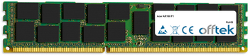 AR160 F1 16GB Module - 240 Pin 1.5v DDR3 PC3-8500 ECC Registered Dimm (Quad Rank)
