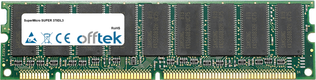 SUPER 370DL3 512MB Module - 168 Pin 3.3v PC133 ECC SDRAM Dimm