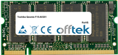 Qosmio F15-AV201 1GB Module - 200 Pin 2.5v DDR PC333 SoDimm