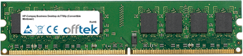 Business Desktop dc7700p (Convertible Minitower) 1GB Module - 240 Pin 1.8v DDR2 PC2-5300 Non-ECC Dimm