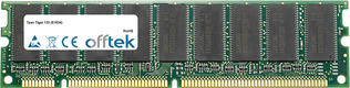 Tiger 133 (S1834) 512MB Module - 168 Pin 3.3v PC133 ECC SDRAM Dimm