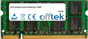 Presario Notebook C794EF 1GB Module - 200 Pin 1.8v DDR2 PC2-5300 SoDimm
