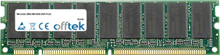 MS-6528 (845 Pro2) 512MB Module - 168 Pin 3.3v PC133 ECC SDRAM Dimm