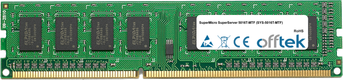 SuperServer 5016T-MTF (SYS-5016T-MTF) 2GB Module - 240 Pin 1.5v DDR3 PC3-8500 Non-ECC Dimm