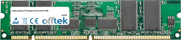 Primergy 670-20 (D1031,PIII) 512MB Module - 168 Pin 3.3v PC100 ECC Registered SDRAM Dimm