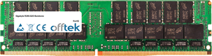 R280-G2O Barebone 64GB Module - 288 Pin 1.2v DDR4 PC4-23400 LRDIMM ECC Dimm Load Reduced