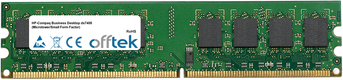 Business Desktop dx7408 (Microtower/Small Form Factor) 2GB Module - 240 Pin 1.8v DDR2 PC2-6400 Non-ECC Dimm