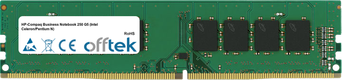 Business Notebook 250 G5 (Intel Celeron/Pentium N) 4GB Module - 288 Pin 1.2v DDR4 PC4-19200 Non-ECC Dimm