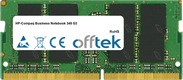 Business Notebook 348 G3 8GB Module - 260 Pin 1.2v DDR4 PC4-19200 SoDimm