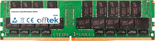 SuperWorkstation 5038A-I 64GB Module - 288 Pin 1.2v DDR4 PC4-23400 LRDIMM ECC Dimm Load Reduced