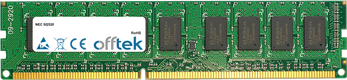  4GB Module - 240 Pin 1.5v DDR3 PC3-10664 ECC Dimm (Dual Rank)