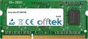 Laptop Memory OFFTEK 2GB Replacement RAM Memory for Sony Vaio VPCSB31FX DDR3-12800