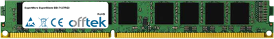 SuperBlade SBI-7127RG3 16GB Module - 240 Pin 1.5v DDR3 PC3-12800 ECC Registered Dimm (VLP)