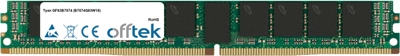 GF83B7074 (B7074G83W18) 16GB Module - 288 Pin 1.2v DDR4 PC4-19200 ECC Registered Dimm (VLP)