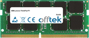 ThinkPad P1 16GB Module - 260 Pin 1.2v DDR4 PC4-21300 ECC SoDimm