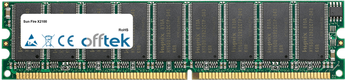Fire X2100 2GB Kit (2x1GB Modules) - 184 Pin 2.6v DDR400 ECC Dimm (Dual Rank)