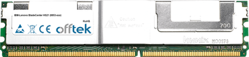 DDR2-5300 - ECC Replacement RAM Memory for IBM-Lenovo BladeCenter HS21 2x4GB Module 8853-XXX OFFTEK 8GB Kit Server Memory/Workstation Memory 