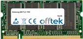 Q20 TLC 1100 512MB Module - 200 Pin 2.5v DDR PC333 SoDimm