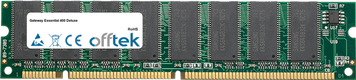 Essential 400 Deluxe 128MB Module - 168 Pin 3.3v PC133 SDRAM Dimm