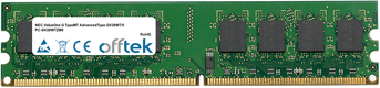 ValueOne G TypeMT AdvancedType GV28WT/5 PC-GV28WTZM5 1GB Module - 240 Pin 1.8v DDR2 PC2-4200 Non-ECC Dimm