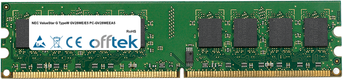 ValueStar G TypeW GV28WE/E5 PC-GV28WEEA5 1GB Module - 240 Pin 1.8v DDR2 PC2-4200 Non-ECC Dimm