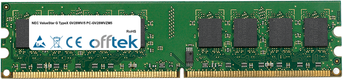 ValueStar G TypeX GV28WV/5 PC-GV28WVZM5 1GB Module - 240 Pin 1.8v DDR2 PC2-5300 Non-ECC Dimm