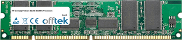 ProLiant ML350 (933MHz Processor) 512MB Module - 168 Pin 3.3v PC133 ECC Registered SDRAM Dimm