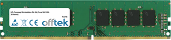 Workstation Z4 G4 (Core 9th/10th X-Series) 32GB Module - 288 Pin 1.2v DDR4 PC4-25600 Non-ECC Dimm