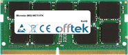 WE75 9TK 16GB Module - 260 Pin 1.2v DDR4 PC4-21300 ECC SoDimm