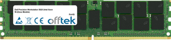 Precision Workstation 5820 (Intel Xeon W-22xxx Models) 64GB Module - 288 Pin 1.2v DDR4 PC4-23400 ECC Registered Dimm