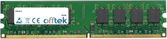 IL-8 512MB Module - 240 Pin 1.8v DDR2 PC2-5300 Non-ECC Dimm