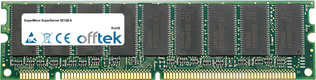 SuperServer 5012B-6 512MB Module - 168 Pin 3.3v PC133 ECC SDRAM Dimm