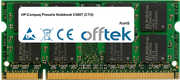 Presario Notebook C500T (CTO) 1GB Module - 200 Pin 1.8v DDR2 PC2-4200 SoDimm