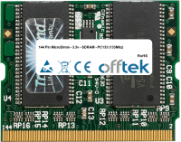 PC133 OFFTEK 64MB Replacement RAM Memory for Advent 7360 Laptop Memory