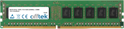  288 Pin Dimm - DDR4 - PC4-19200 (2400Mhz) - UDIMM - ECC Unbuffered 8GB Module
